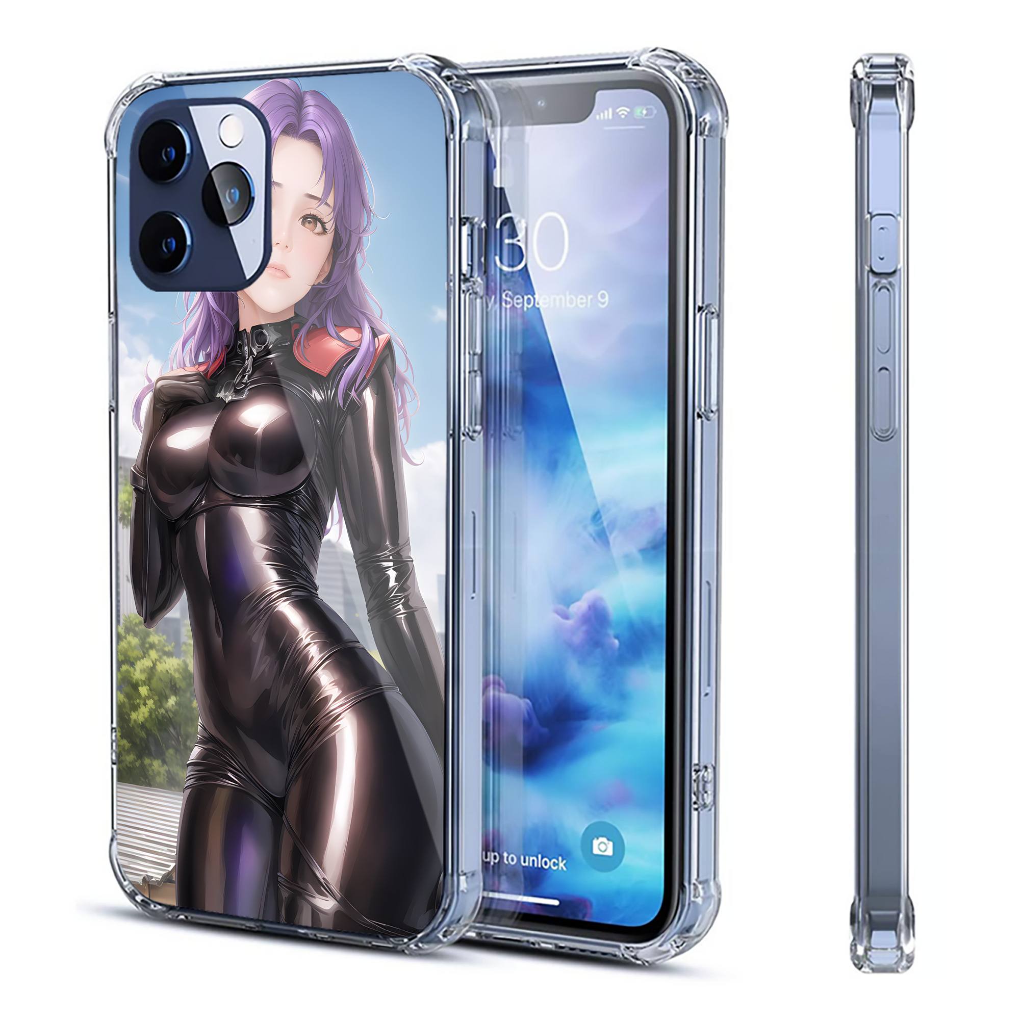（画像用） EVA 新世紀エヴァンゲリオン 【iPhone 12シリーズ対応】透明スマホケース（クリアソフトケース）